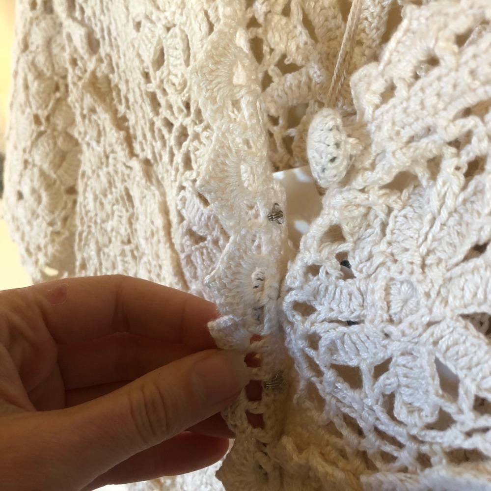 SOLD ⚡️BNWT Chasing Unicorns Hickory Winds Crochet Top 🕊 - Picture 9 of 16